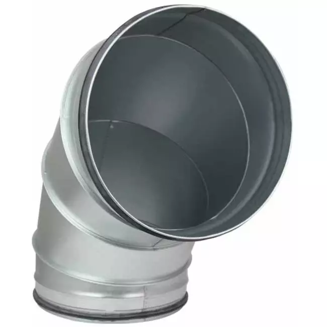 Wickelfalz Bogen 90° Ø 315mm