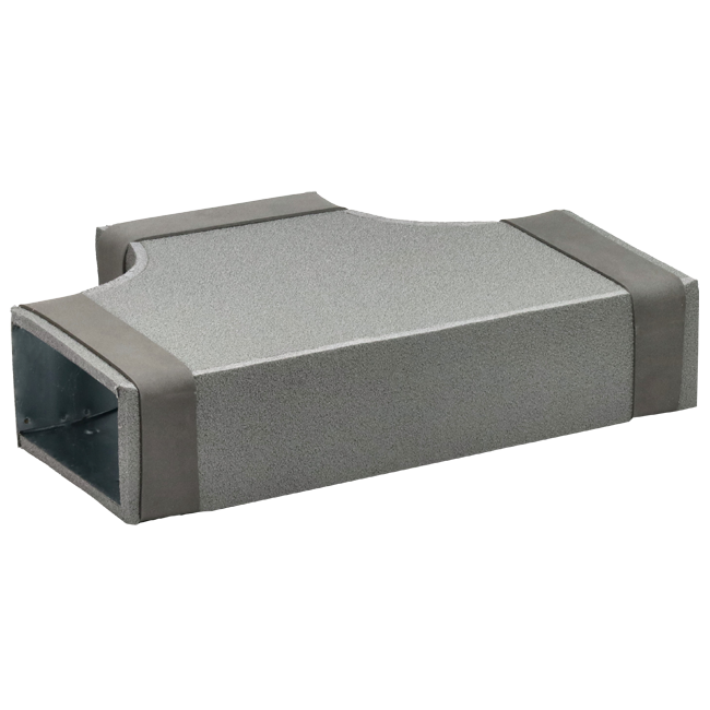 Thermoduct Pièce en T 90 degrés 300x80 - 220x80 pour gaine