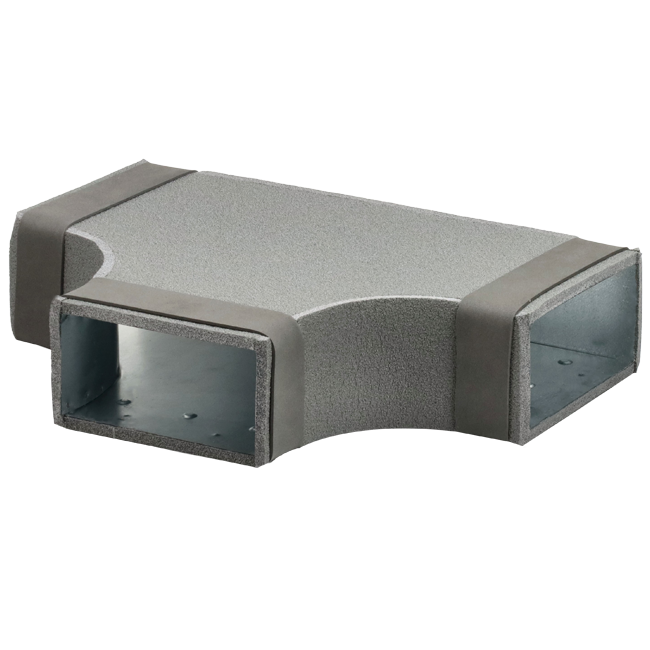Thermoduct T-piece 90 degrees 300x80 - 300x80 for ducting