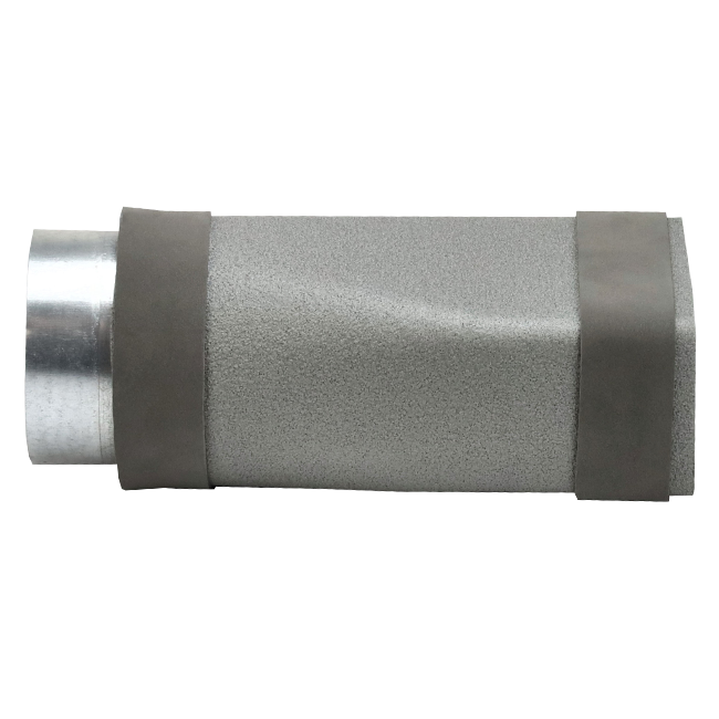 Thermoduct Reduzierstück 220x80 mm nach Rohr Ø 125 mm