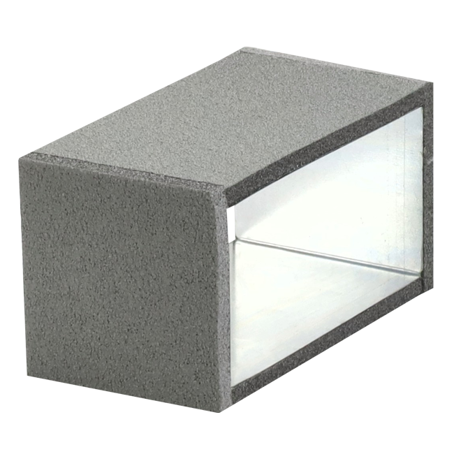 Thermoduct Verbindungsstück für Flachkanal, 220x80 mm, L=100 mm