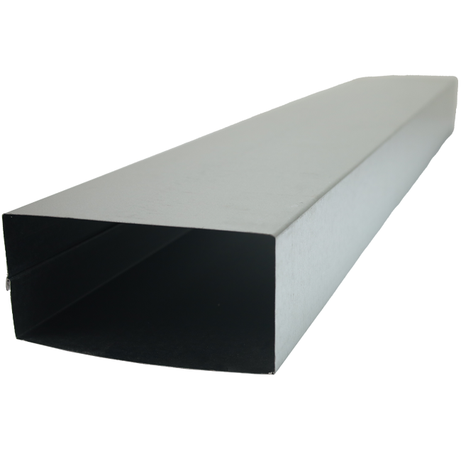 Verzinkter eingegossener Kanal 220x80 mm nach Länge 1500 mm