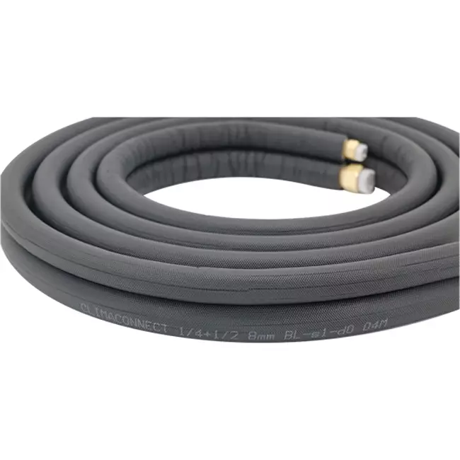 ClimaConnect-Kühlleitungsset mit Flanschverschraubungen  1/4–1/2, Länge 4 Meter