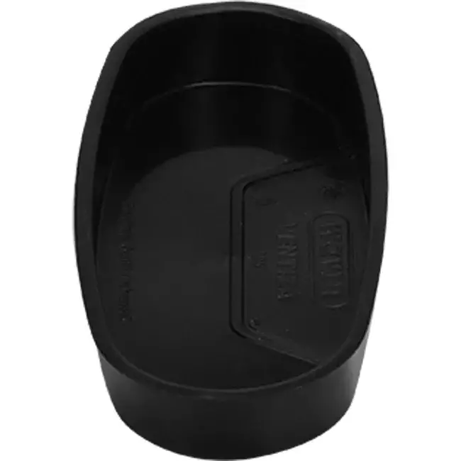 Wavin Ventiza Endkappe PVC oval Kanal 235x80 mm