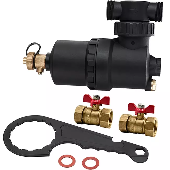 Magnetischer Filter (Schmutzabscheider) für Wärmepumpe 1''