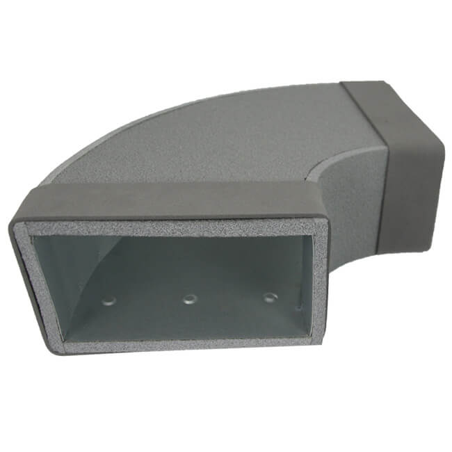 Thermoduct Bogen für Flachkanal 90º 220x80 mm Horizontal