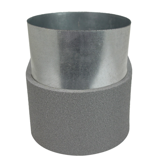 Thermoduct Rohranschluss 220x80 mm nach Ø 160 mm