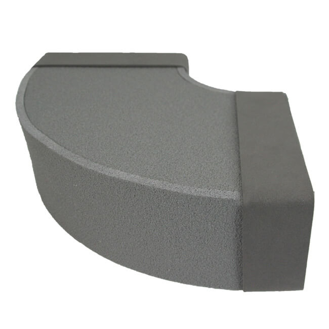 Thermoduct Bogen für Flachkanal 90º 300x80 mm Horizontal