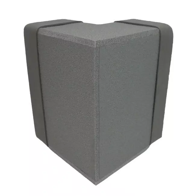 Thermoduct-Bogen 90 Grad 170x80 vertikal für Rohrleitungen