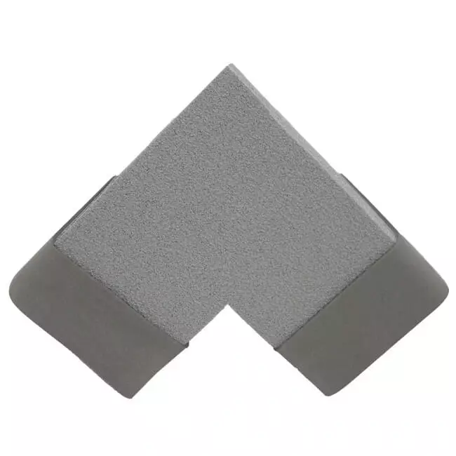 Thermoduct-Bogen 90 Grad 170x80 vertikal für Rohrleitungen