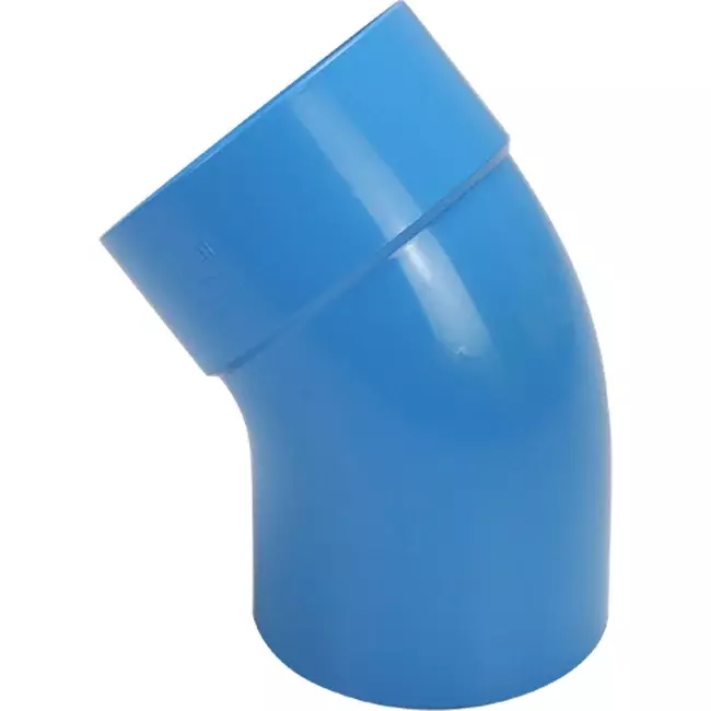 Wavin Ventiza 45 Grad Bogen PVC rund mit Durchmesser 160 mm M/S