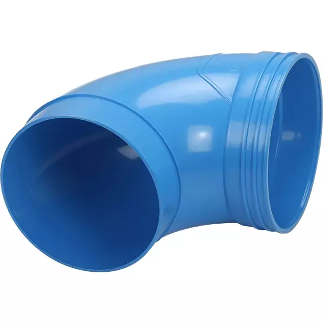 Wavin Ventiza 90 Grad Bogen PVC rund 160 mm M/S