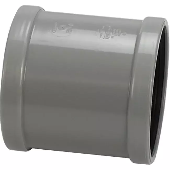 Wavin Ventiza M-Steckmuffe PVC rund 125 mm SN4