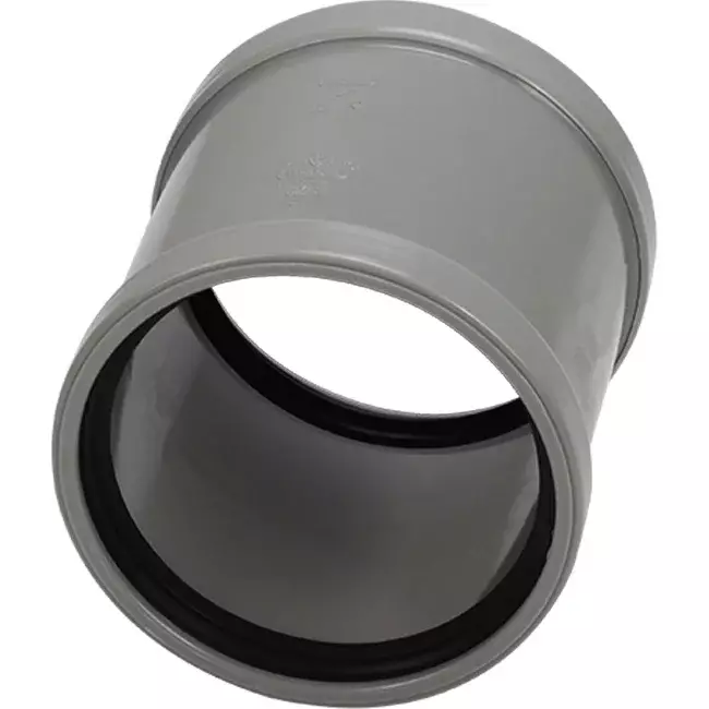Wavin Ventiza M-Steckmuffe PVC rund 125 mm SN4