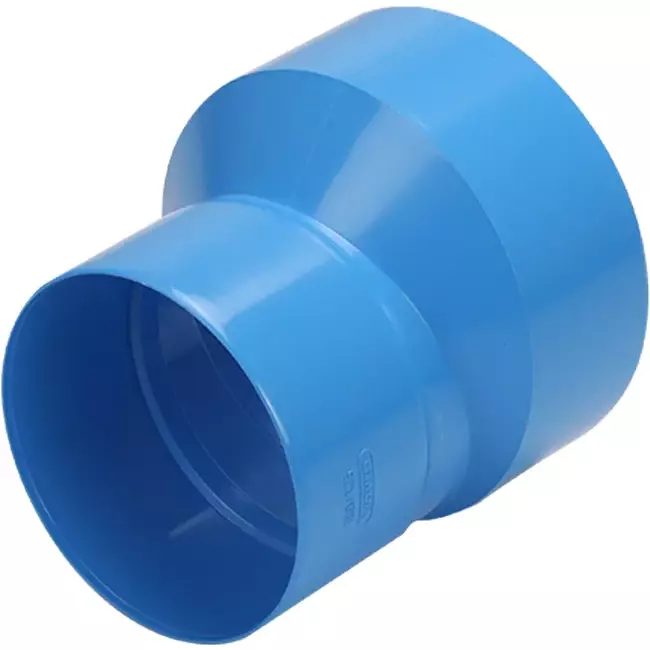 Wavin Ventiza Verlauf PVC rund 160 mm auf 125 mm exzentrisch S/M