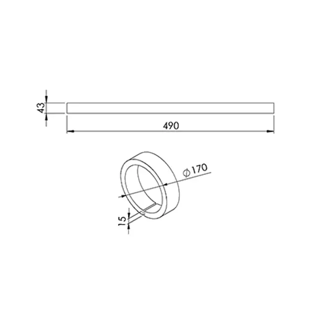 Europlast Filter für SPK2 - F490x43 (2 Stück)