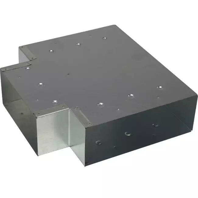 T-Stück (gewinkelt) 90 Grad 170x80 mm - 170x80 mm für Abgasrohr