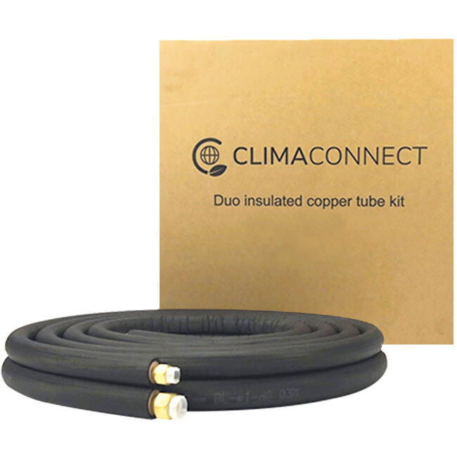 ClimaConnect-Kühlleitungsset mit Flare-Verschraubungen  1/4–3/8, Länge 3 Meter