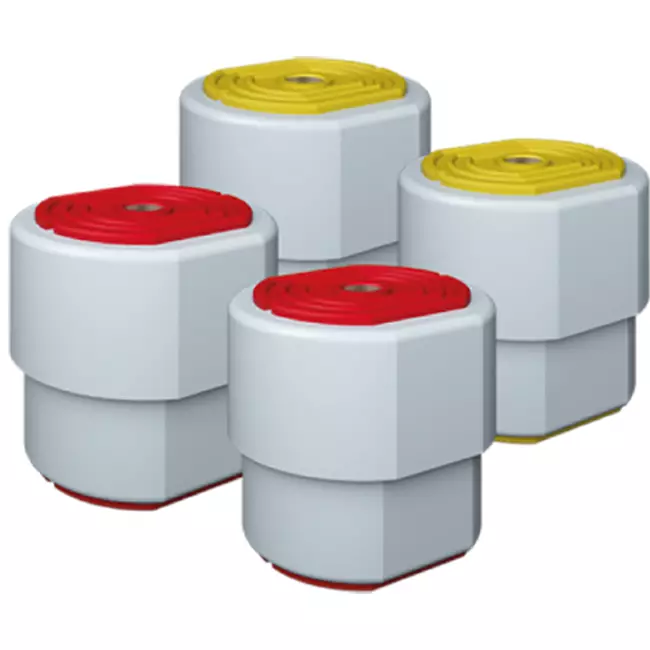 ClimaConnect Vibrationsset 3.2 rot/gelb, mit Feder, für Geräte bis 120 KG
