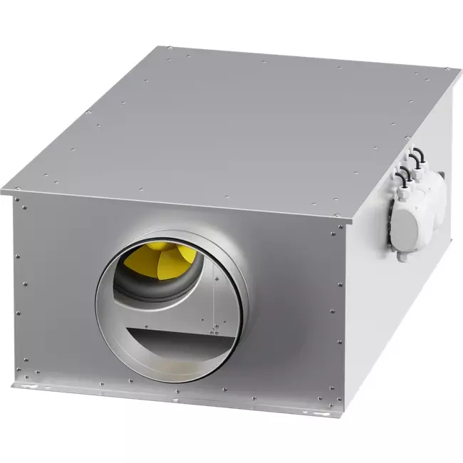 Rohrventilator 250 mm isoliert energieeffizient - EM DUO 250 EC K 02