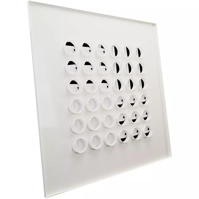Multidüsen-Deckenauslass 596x596 mm - MN16 RAL9016