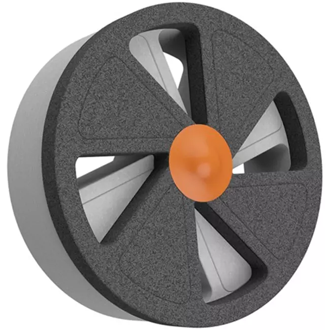 Ergovent rahmenloses verputzbares Ventil Rund 160 mm