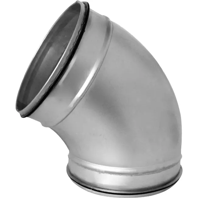 Wickelfalz Bogen 60° Ø 150mm