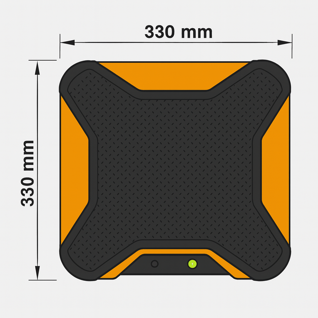 Fieldpiece kabellose Kältemittelwaage max 100 kg + NMi Zertifikat - SR47EC