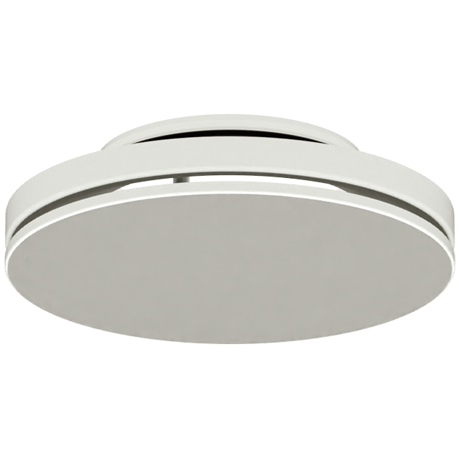 Deckenauslass aus Stahl mit rundem Auslass - 160 mm - RAL 9010