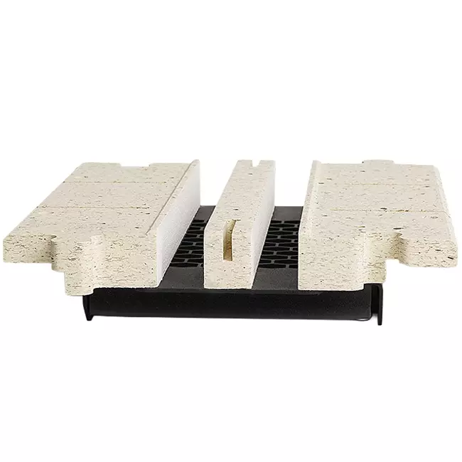 Ergovent Zwischenstück für modulare Steckschlitzauslässe 200 mm - 2 Schlitze