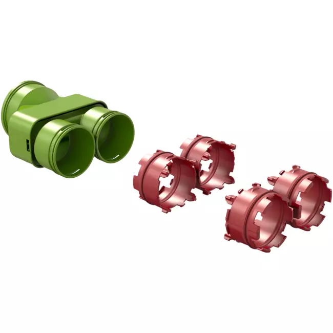 Ubbink Air Excellent 55SC-23C Anschluss für DBOX Luftverteilerkasten 200/800