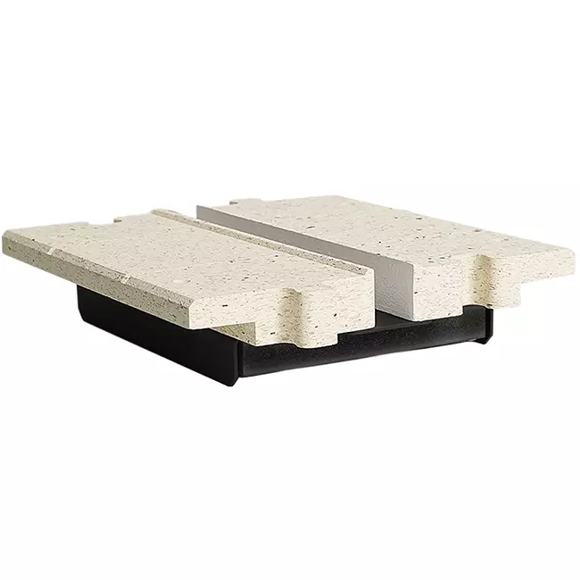 Ergovent Zwischenstück für modulare Steckschlitzauslässe 200 mm - 1 Schlitz