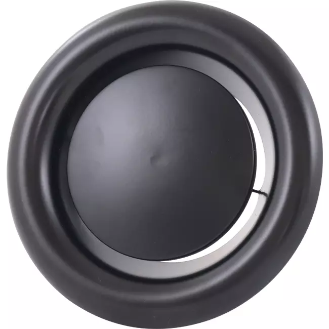 Entlüftungsventil 160 mm Metall - E-DVS160 RAL9005 30% glänzend