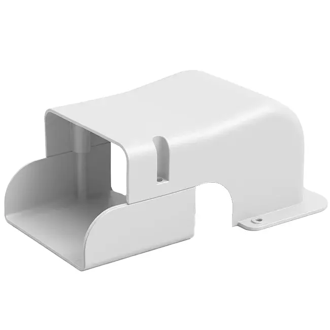 ClimaConnect Wandkappe für Montageschacht 100 mm - RAL 9010