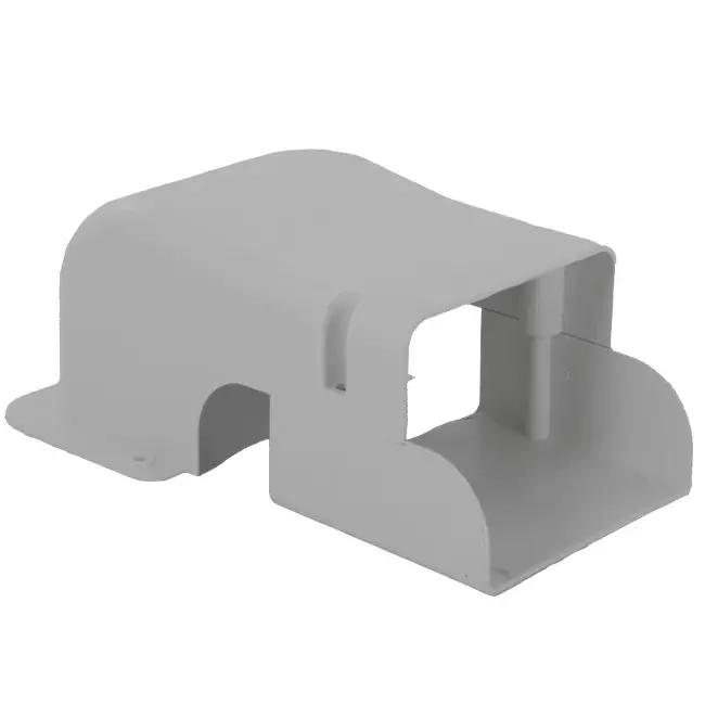 ClimaConnect Wandkappe für Montageschacht 100 mm - RAL 9010