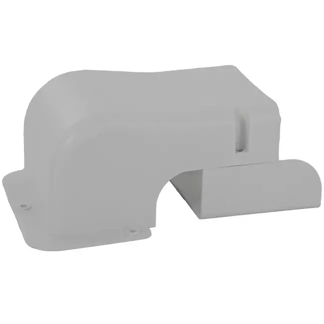 ClimaConnect Wandkappe für Montageschacht 100 mm - RAL 9010