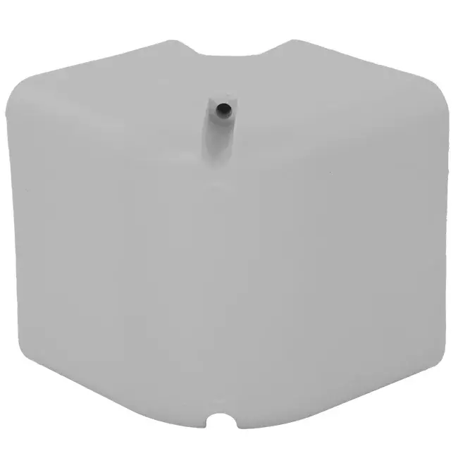 ClimaConnect Außenbogen für Montageschacht 75 mm - RAL 9010