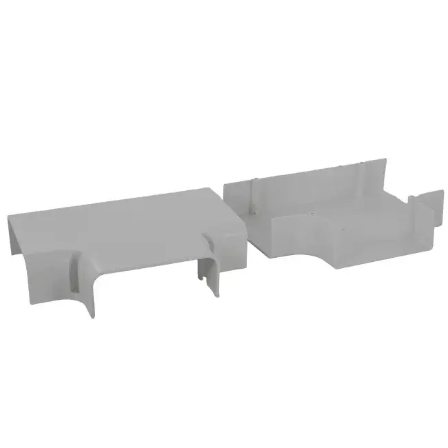 ClimaConnect T-Stück für Montageschacht 100 mm - RAL 9010