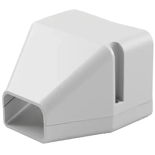 ClimaConnect Endstück für Montageschacht 100 mm - RAL 9010