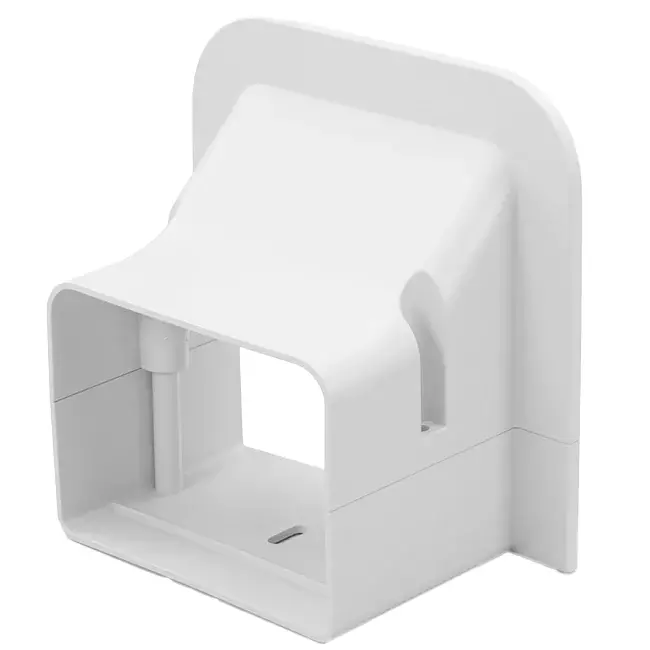 ClimaConnect Wandrosette für Montagekanal 75 mm - RAL 9010