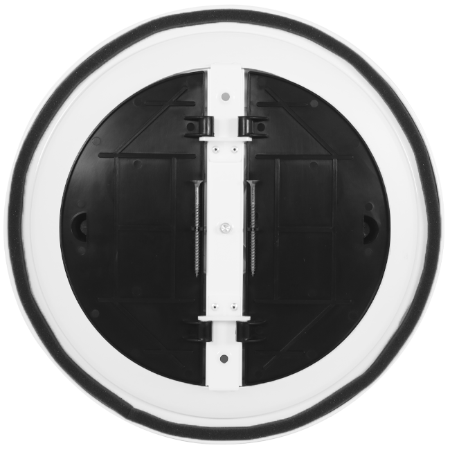 Deckendiffusor rund mit festem Muster Ø 150 mm - RAL9016