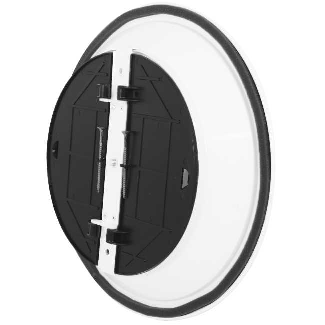 Deckendiffusor rund mit festem Muster Ø 150 mm - RAL9016