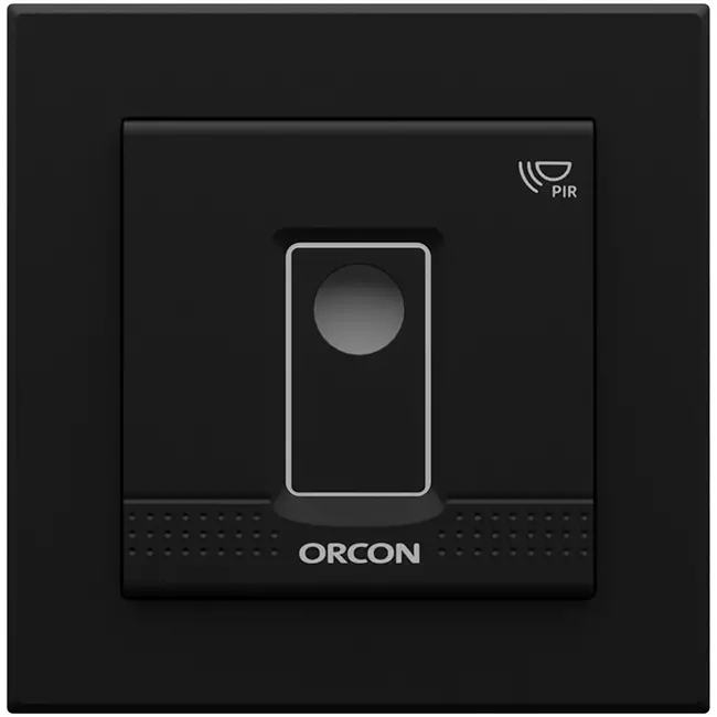Abdeckung schwarz für Orcon Bewegungsmelder Einbau 15RF