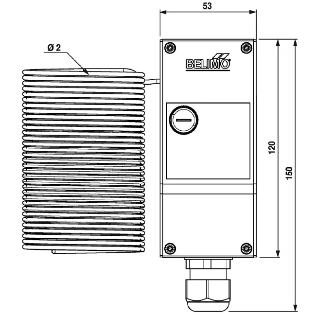Belimo Frostwächter SPDT - AR - 6 Meter - 01ATS-1050B