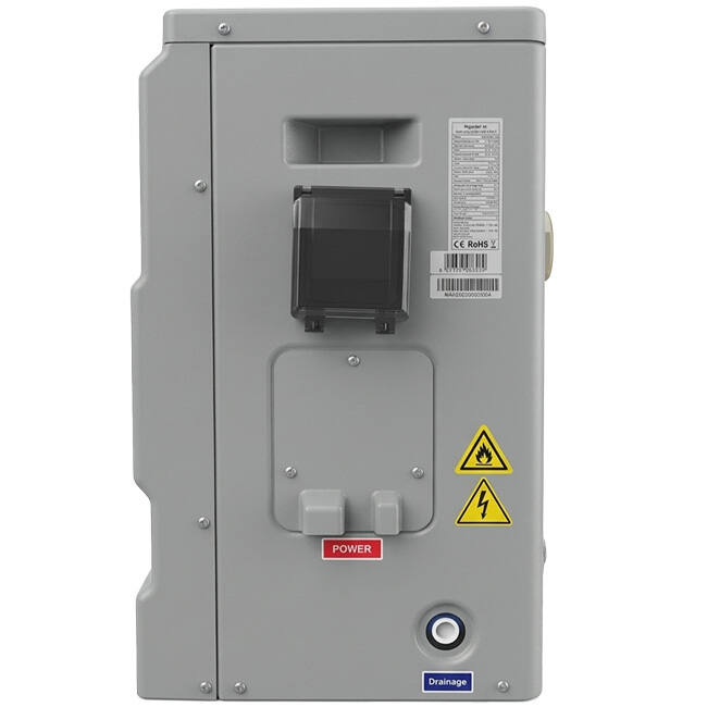 Kizura Maxinverter-13S Schwimmbadwärmepumpe 230V R32 12,8 kW