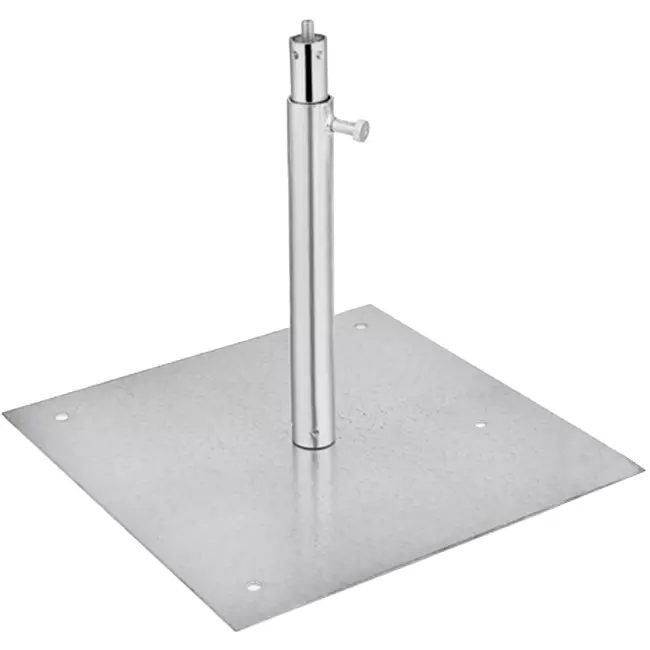 Econox verstellbare Spiro-Rohrstütze - 300x300 mm