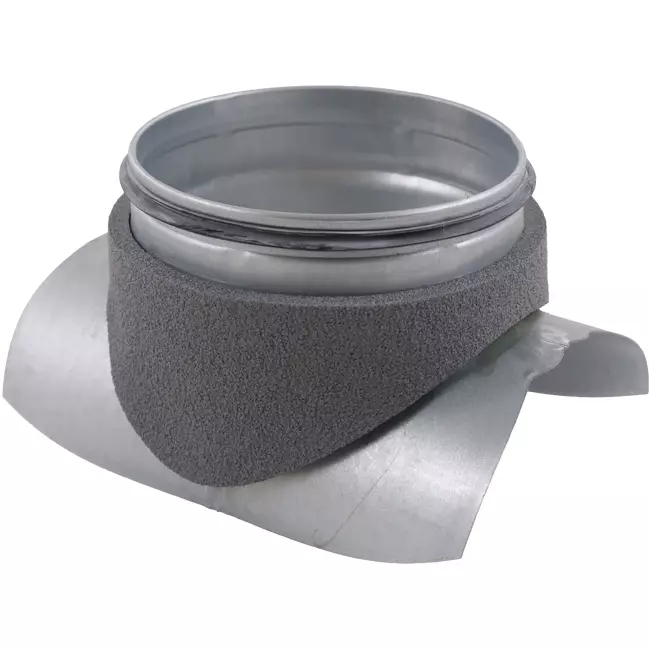 Thermoduct Sattelstück 90 Grad mit Abzweigung durchmesser 200 mm