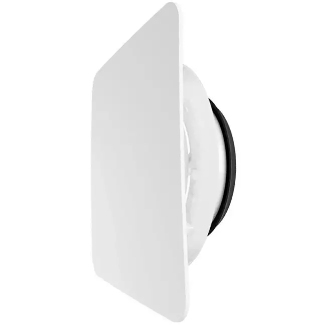ClimaConnect Design-Ventil, quadratisch, Ø 125 mm – weiß