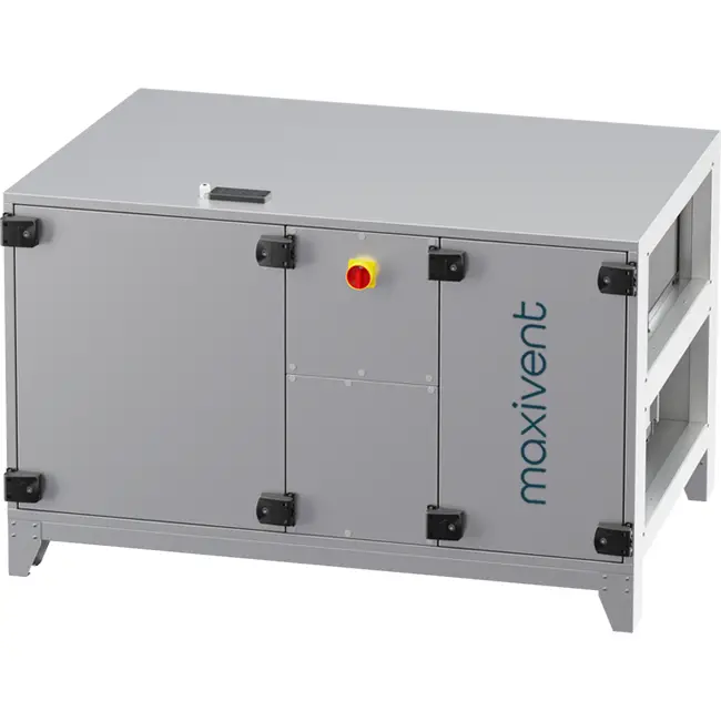 Maxivent WTW-Lüftungsgeräte mit Wärmetauscherrad, 1500 m³/h, horizontal, links – RHE 1500 H OOJL