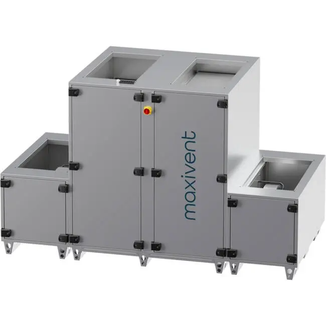 Maxivent WTW-Lüftungsgeräte mit Gegenstromwärmetauscher, 4200 m³/h, vertikal links – PHE 4200 V OOJL T